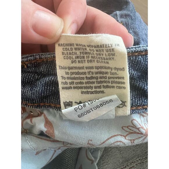 Vintage Y2K 2000s Bullhead Hermosa Women's Jeans Super Skinny Size 3 Long - Picture 7 of 7